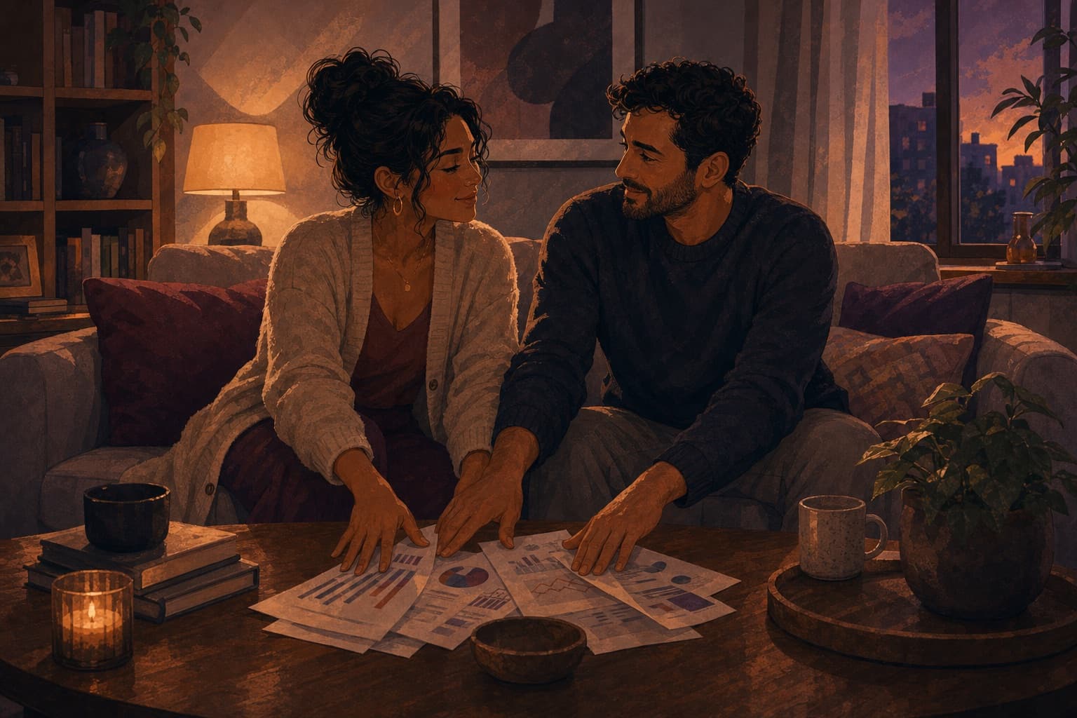 Editorial illustration for The Case Against Relationship Scores.