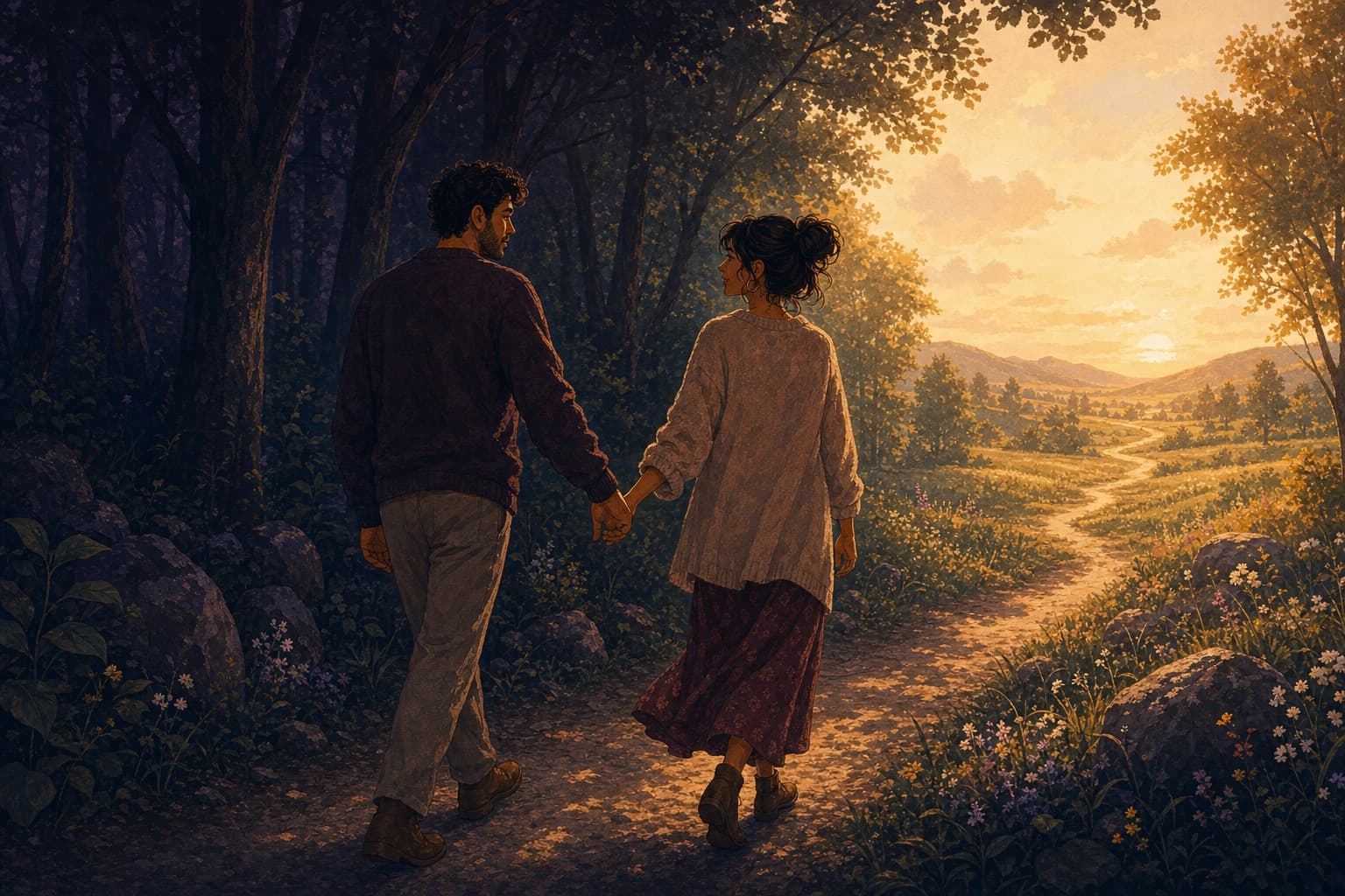 Editorial illustration for Difficult Seasons Do Not Define You.