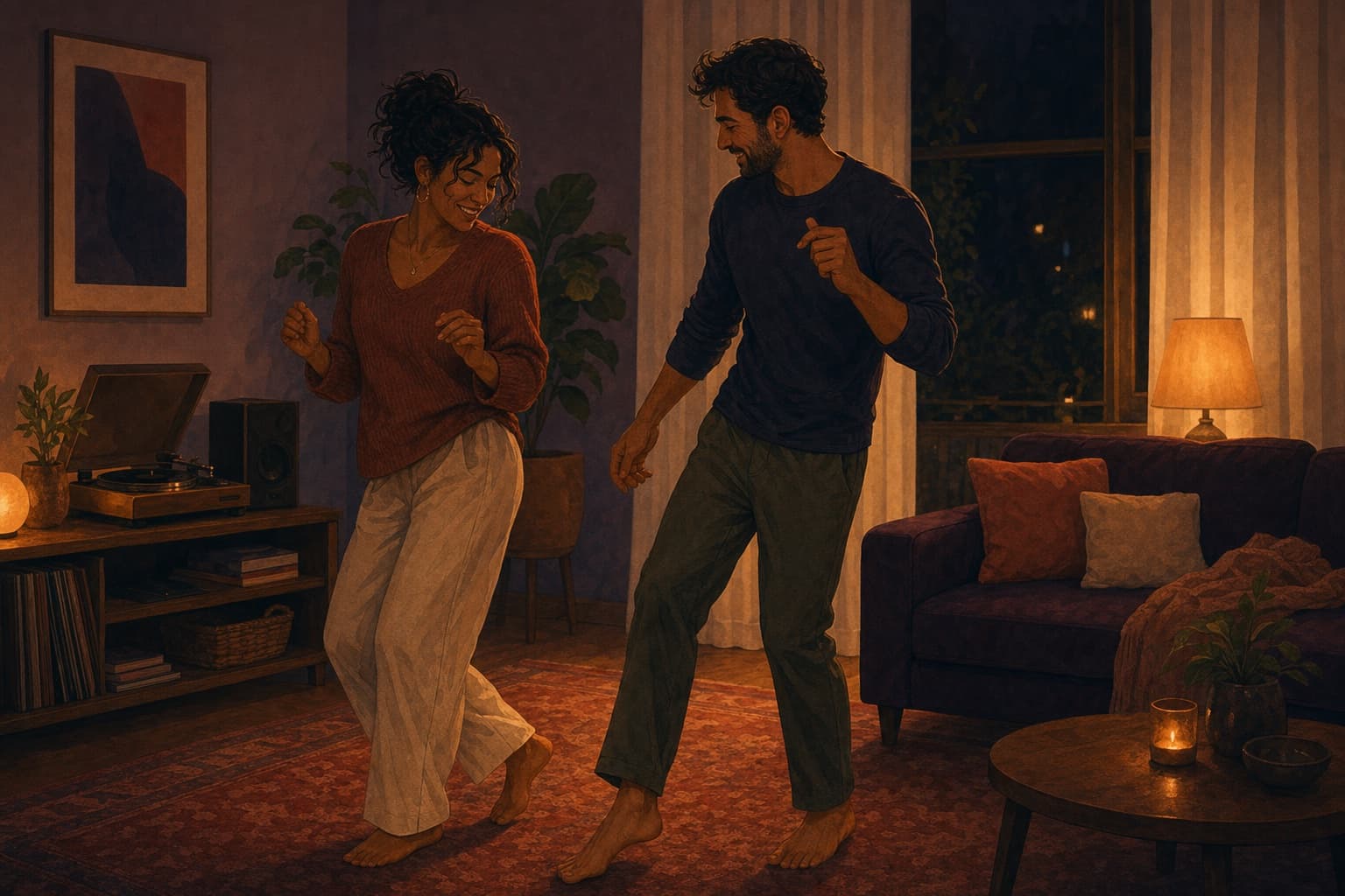 Editorial illustration for Playfulness as an Erotic Skill.