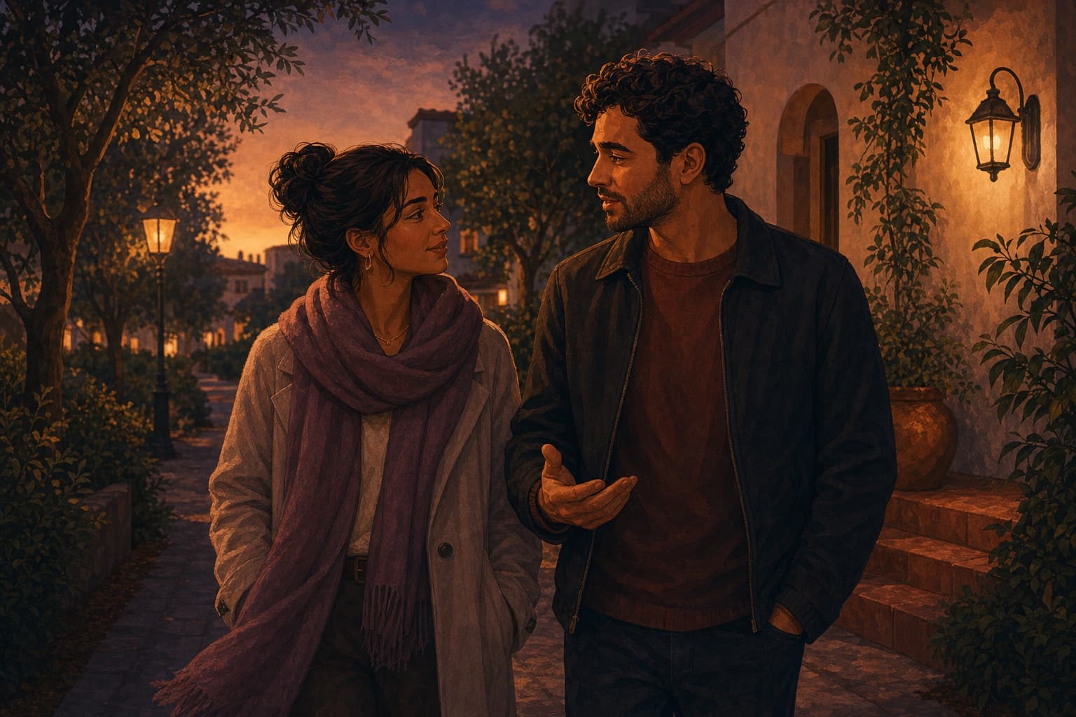 Editorial illustration for The Preference Conversation Before the Bedroom.