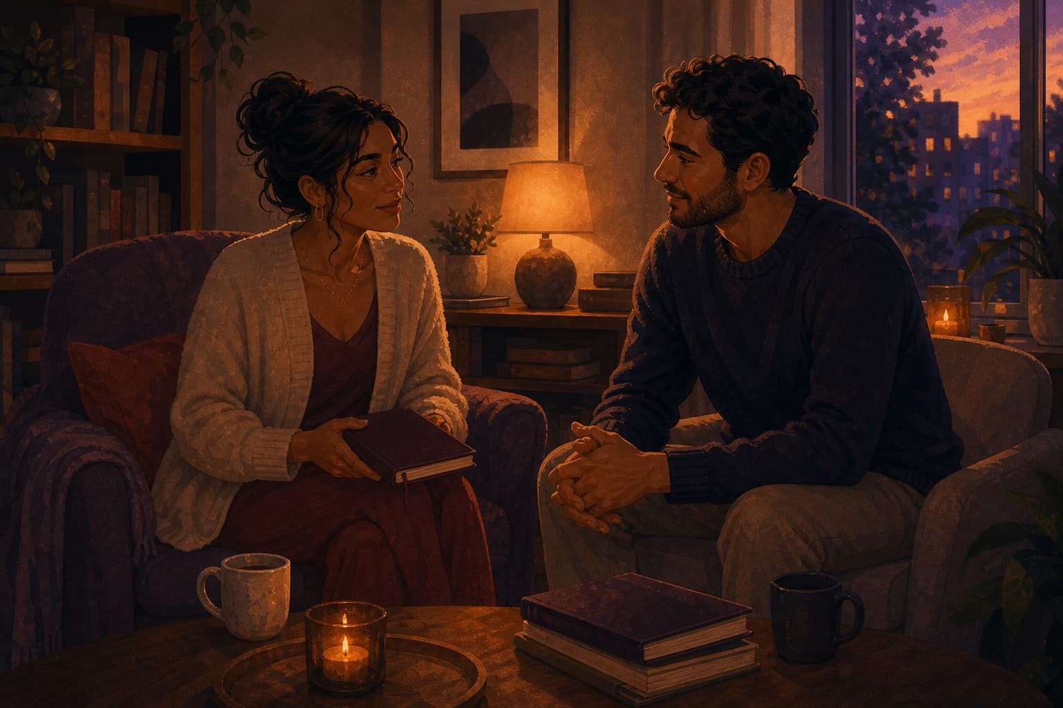 Editorial illustration for Private Reflection, Shared Trust.