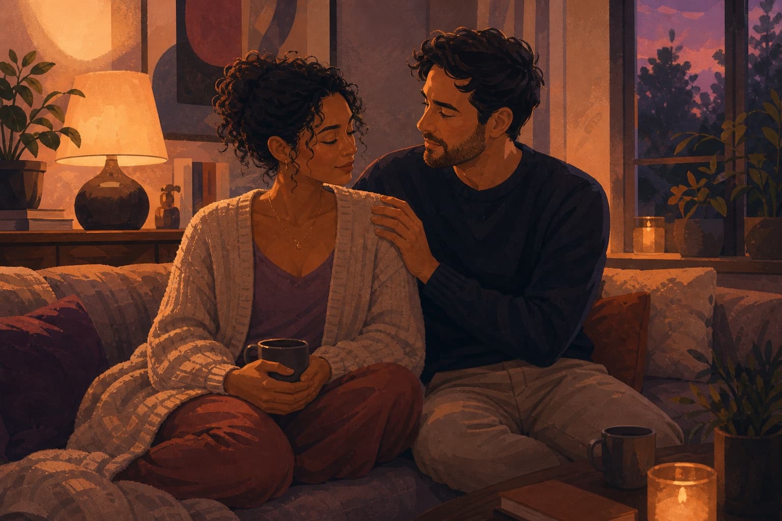 Editorial illustration for Responsive Desire Is Normal.