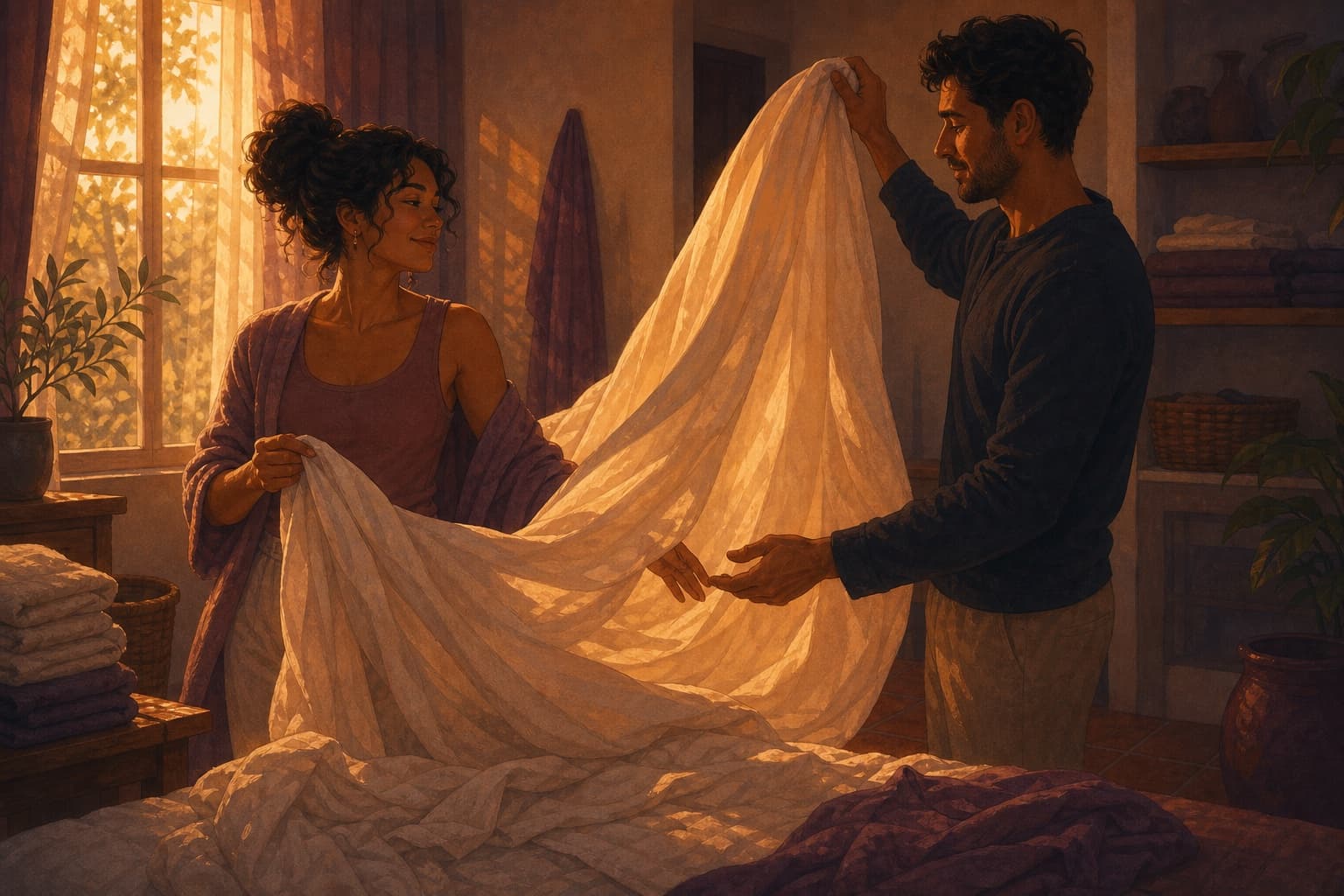 Editorial illustration for Sensuality Is More Than Sexual Technique.