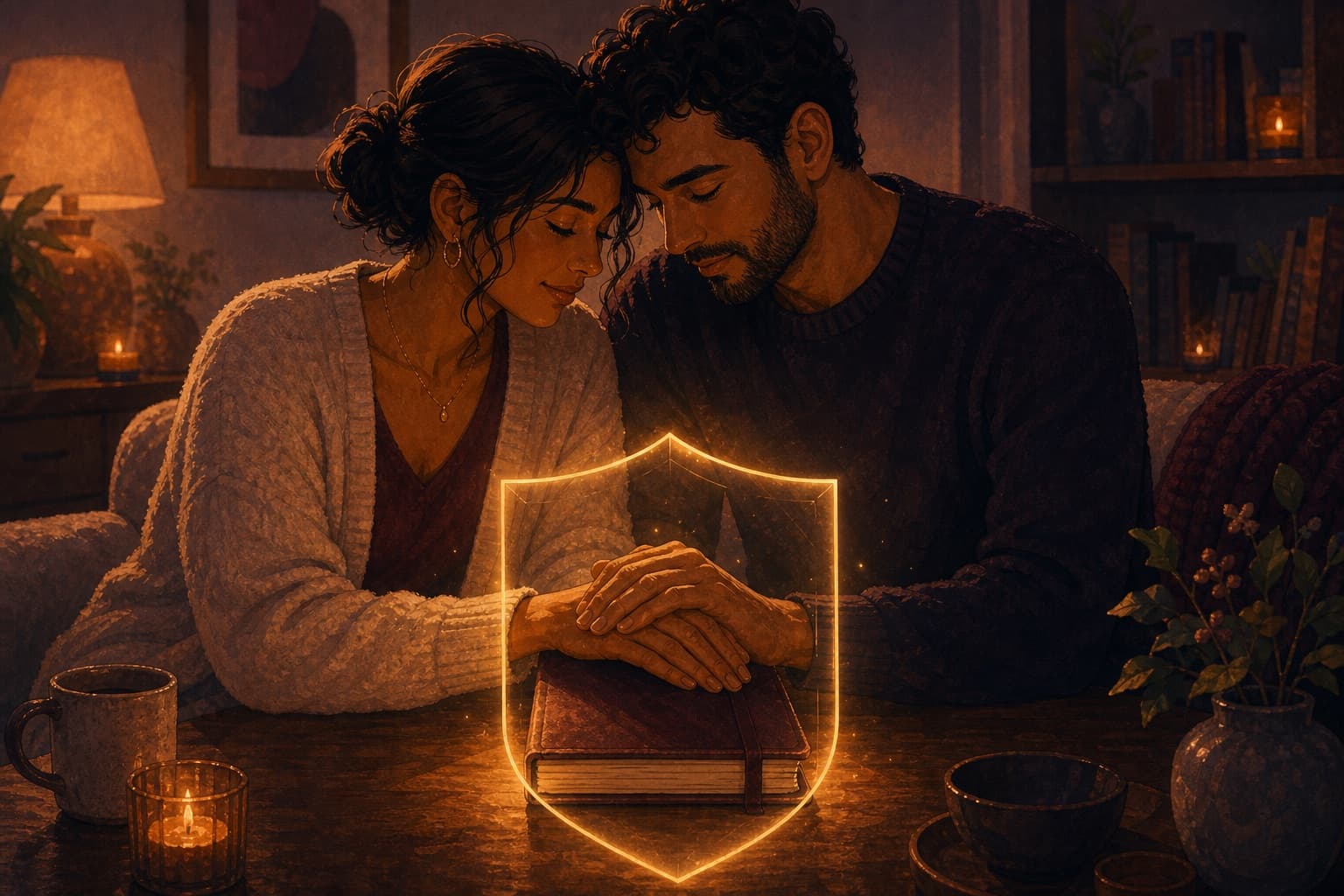 Editorial illustration for What Your Couple Data Deserves.