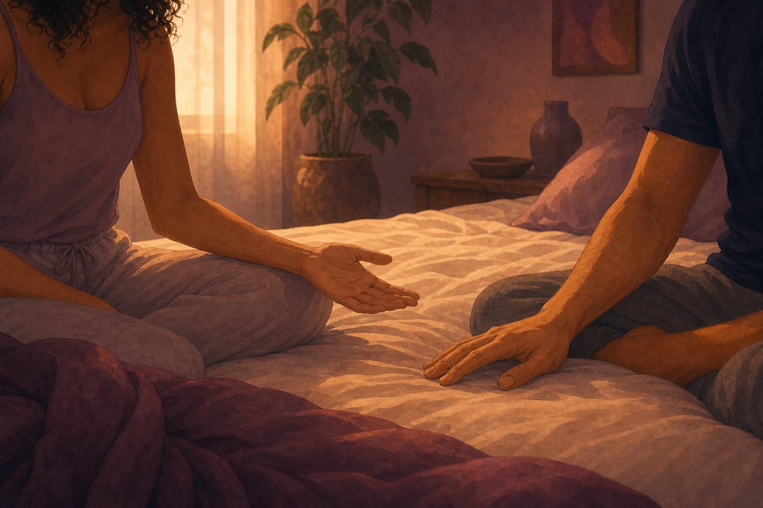 Editorial illustration for When Touch Needs a Reset Button.