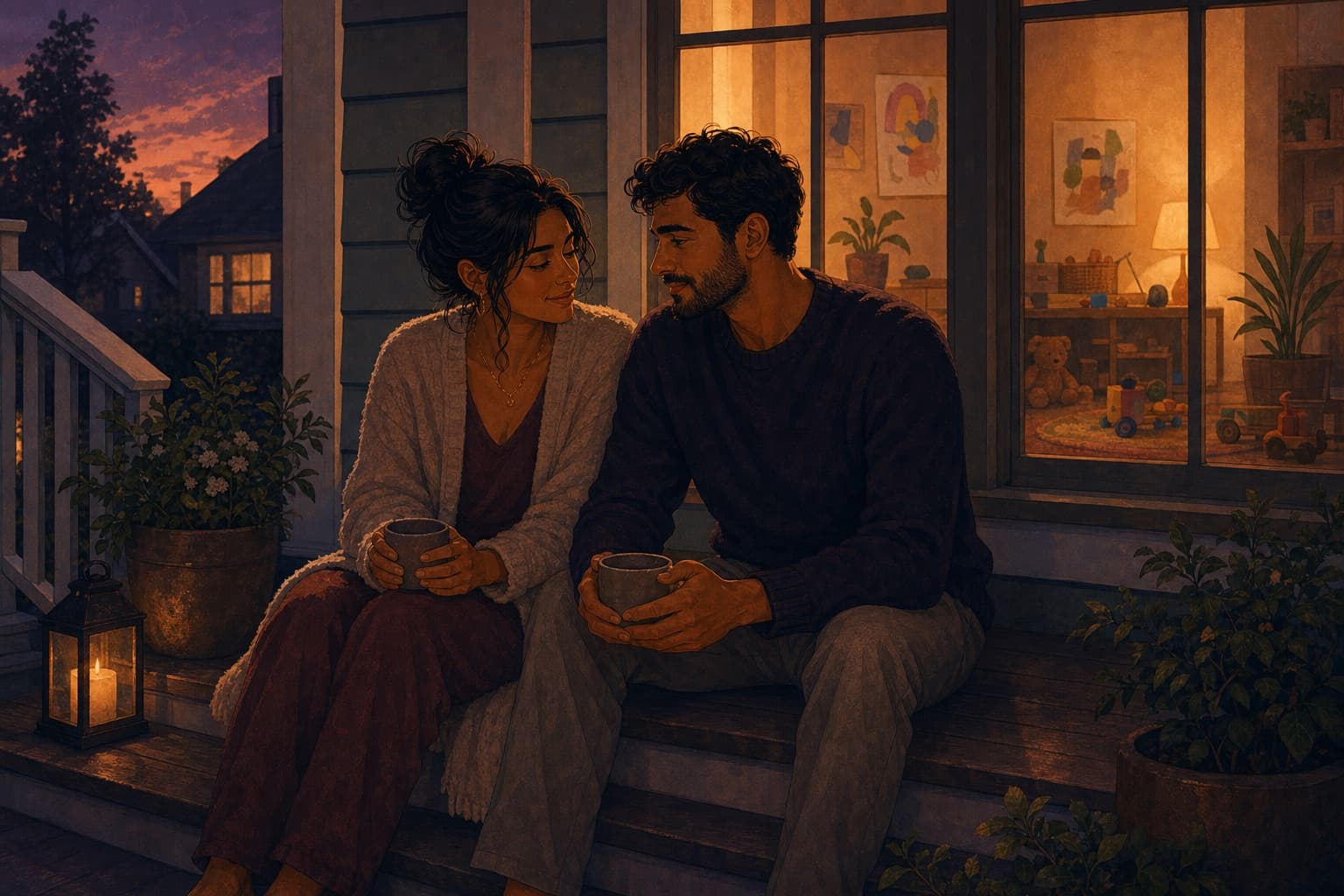 Editorial illustration for Your Relationship Is Not Your Children.